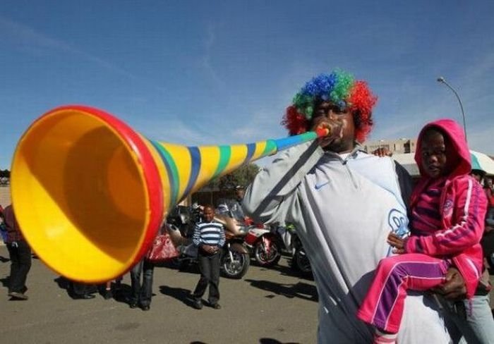 World Cup 2010 with Vuvuzela