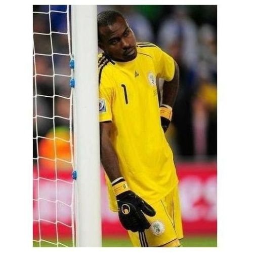 Vincent Enyeama, the calmest goalkeeper