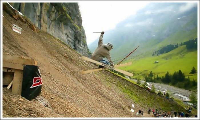 rock boarding