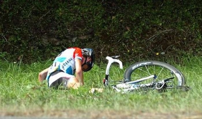 Tour de France crash