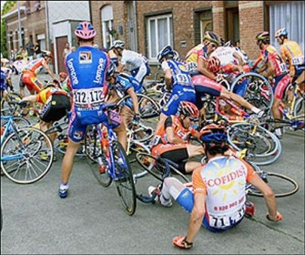 Tour de France crash