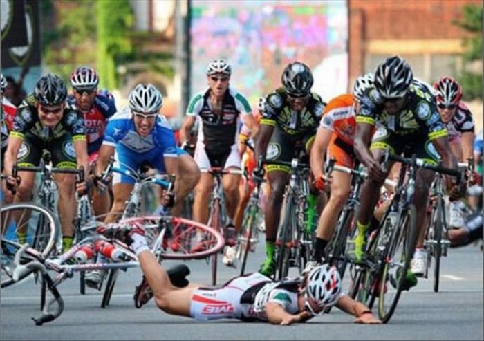 Tour de France crash