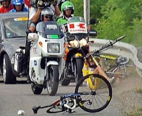 Tour de France crash