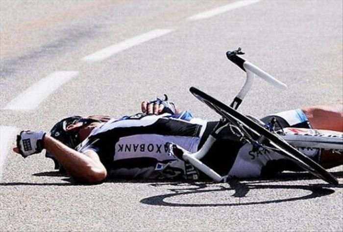 Tour de France crash