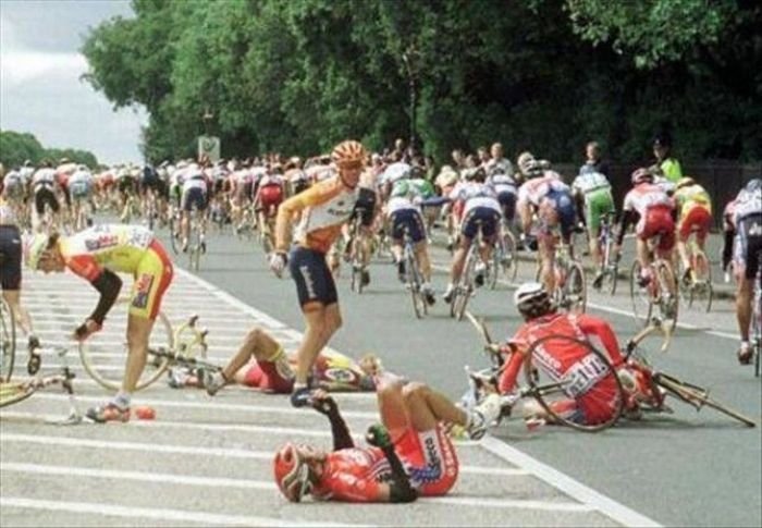 Tour de France crash