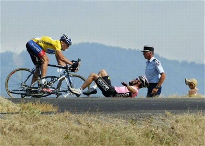 Tour de France crash