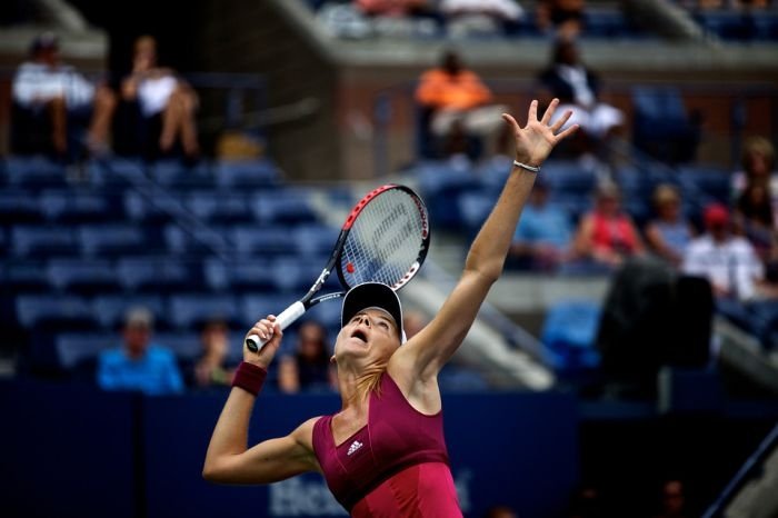 Before the serve, 2010 US Open