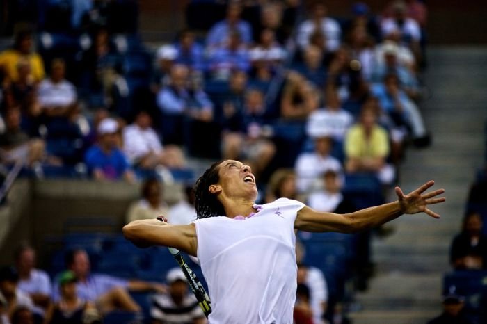 Before the serve, 2010 US Open