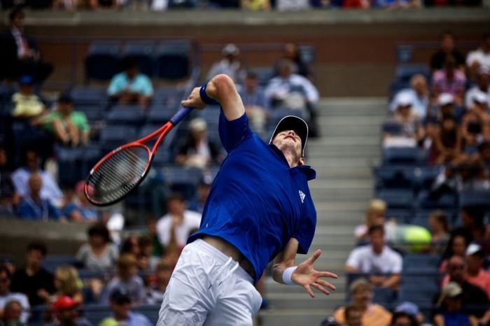 Before the serve, 2010 US Open