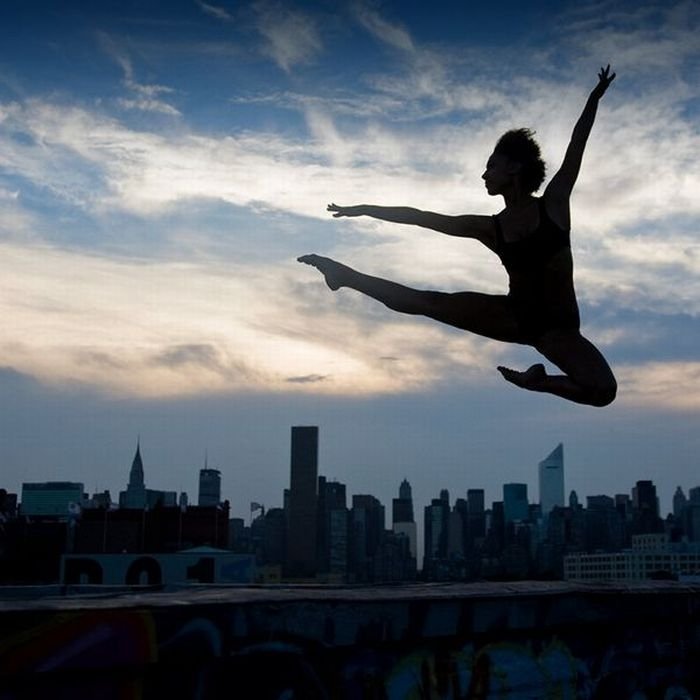 ballet dancing pose