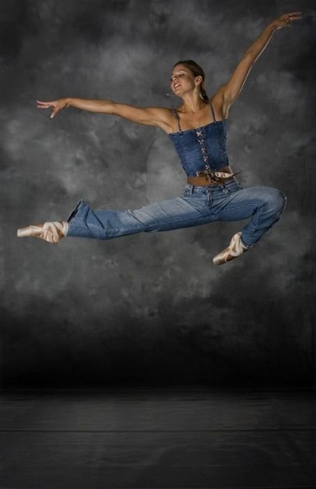 ballet dancing pose
