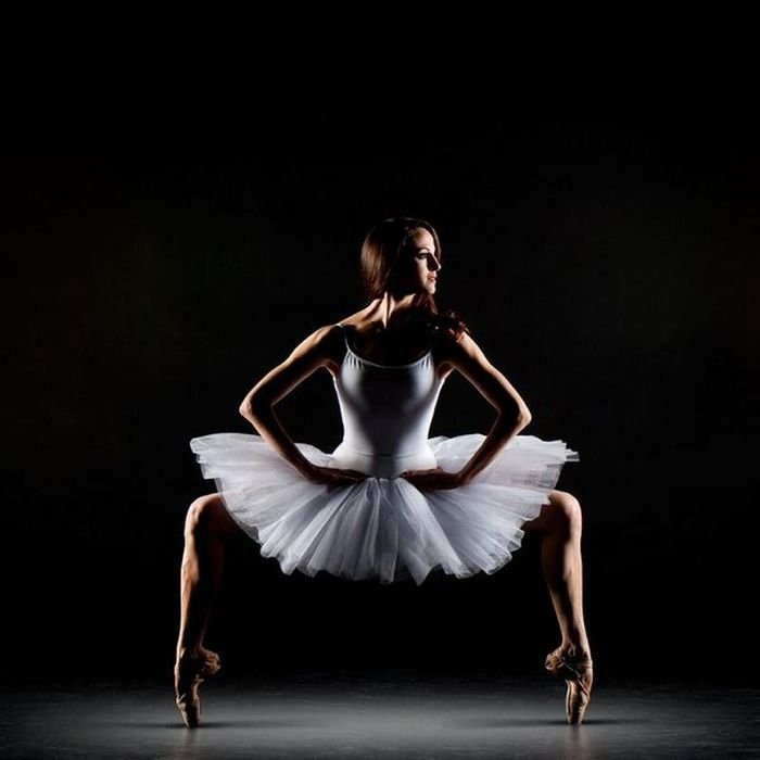 ballet dancing pose