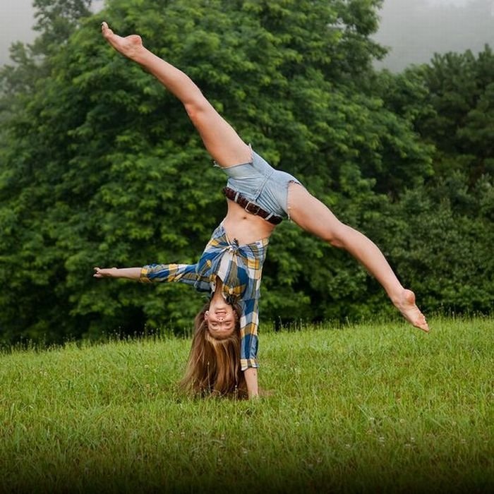 ballet dancing pose