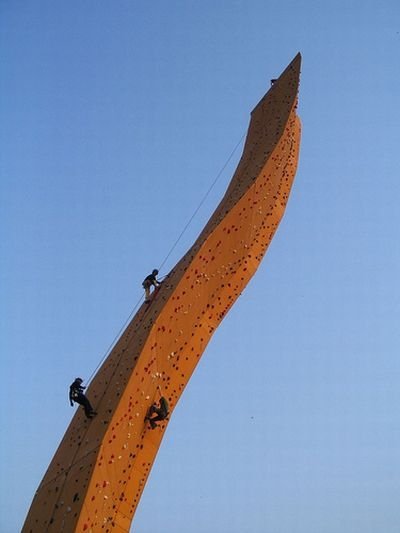 Excalibur climbing wall, Groningen, The Netherlands