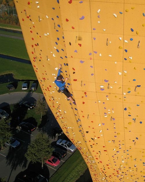 Excalibur climbing wall, Groningen, The Netherlands