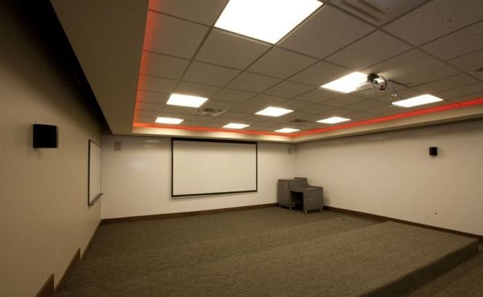 Oklahoma State's Basketball locker room