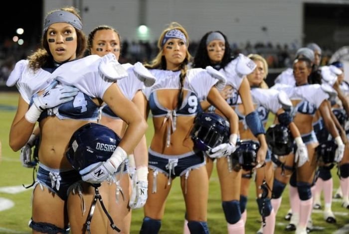 Lingerie Football League girls