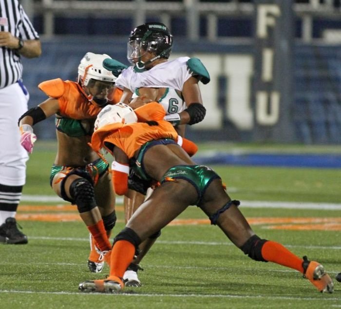 Lingerie Football League girls