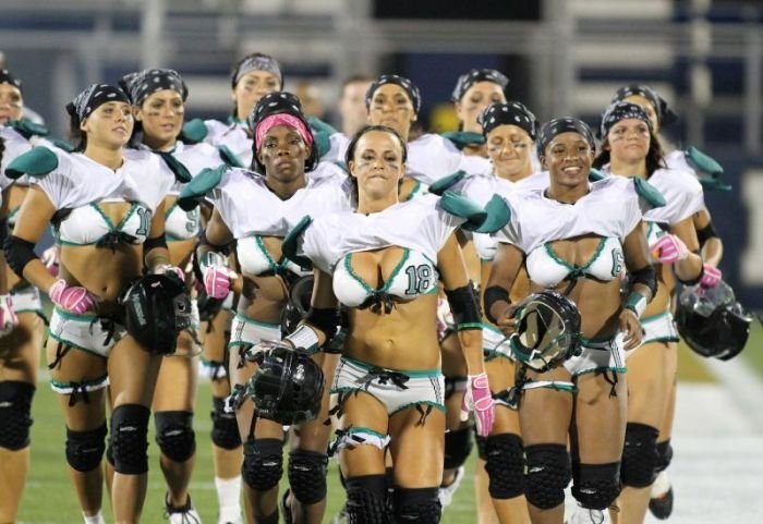 Lingerie Football League girls