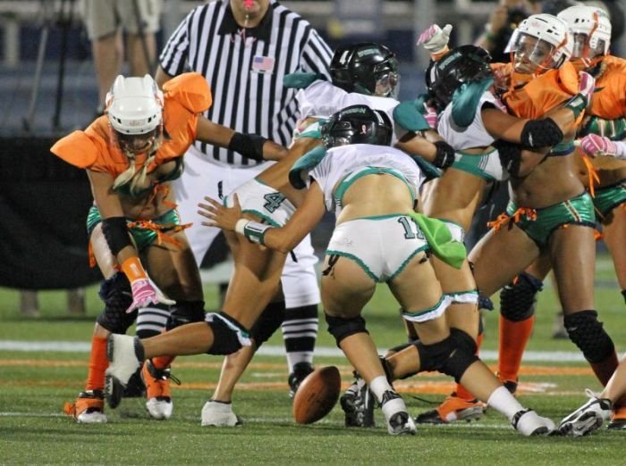 Lingerie Football League girls