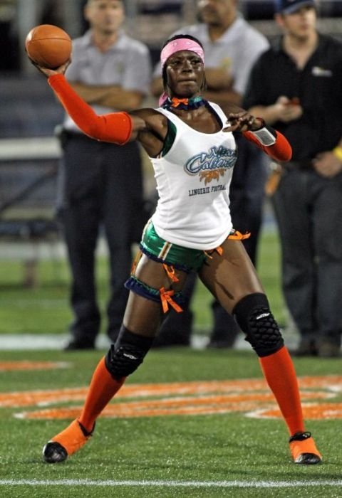 Lingerie Football League girls