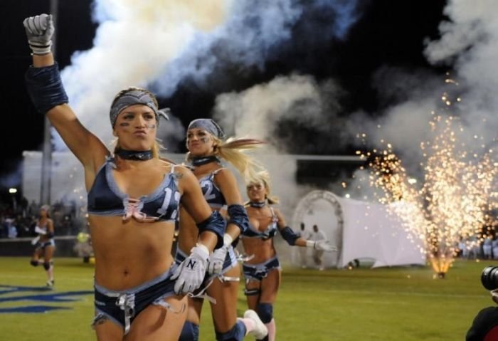 Lingerie Football League girls