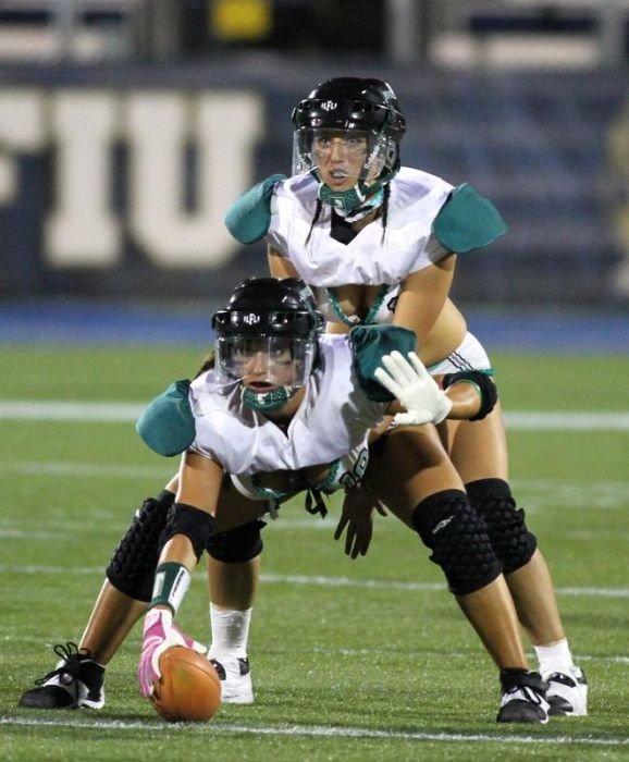 Lingerie Football League girls