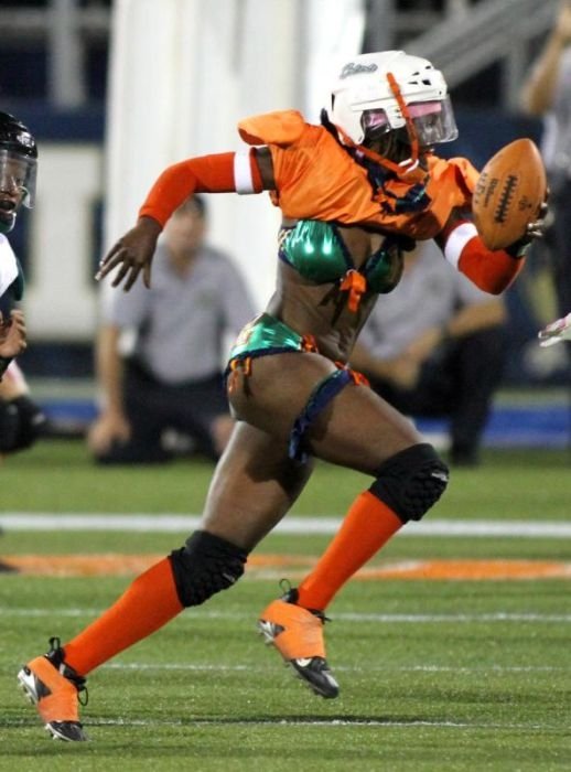 Lingerie Football League girls