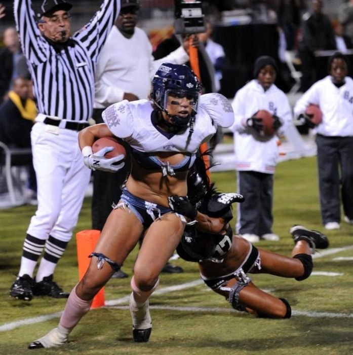 Lingerie Football League girls