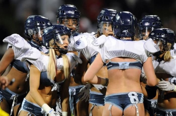 Lingerie Football League girls