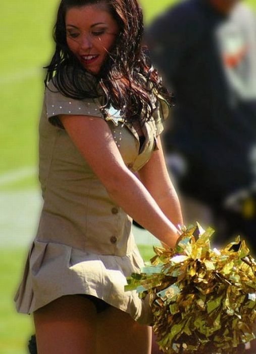 NFL cheerleader girls in halloween costumes