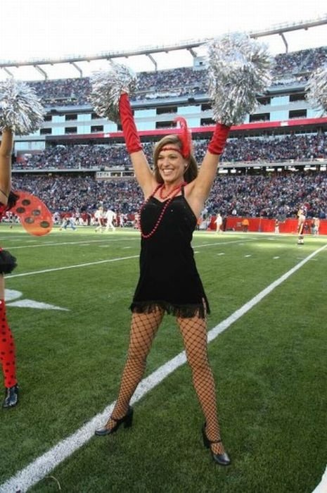 NFL cheerleader girls in halloween costumes