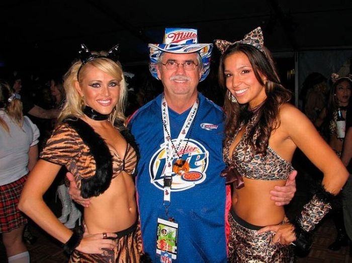 NFL cheerleader girls in halloween costumes