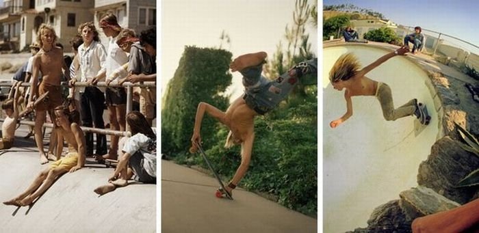 Skaters of 70s by  Hugh Holland