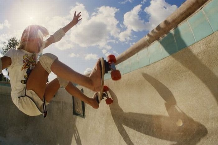 Skaters of 70s by  Hugh Holland