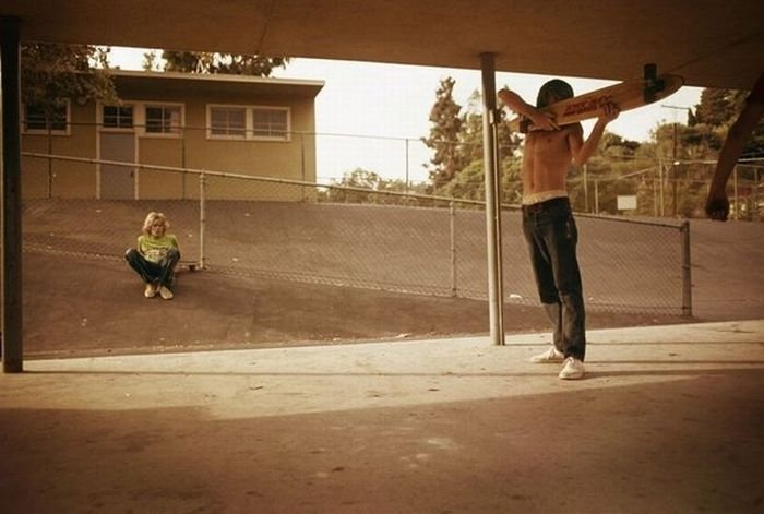 Skaters of 70s by  Hugh Holland