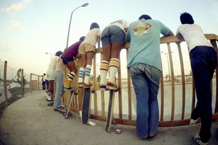 Skaters of 70s by  Hugh Holland