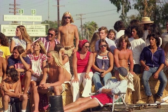 Skaters of 70s by  Hugh Holland