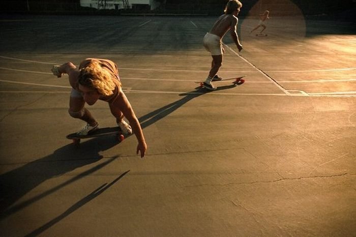 Skaters of 70s by  Hugh Holland