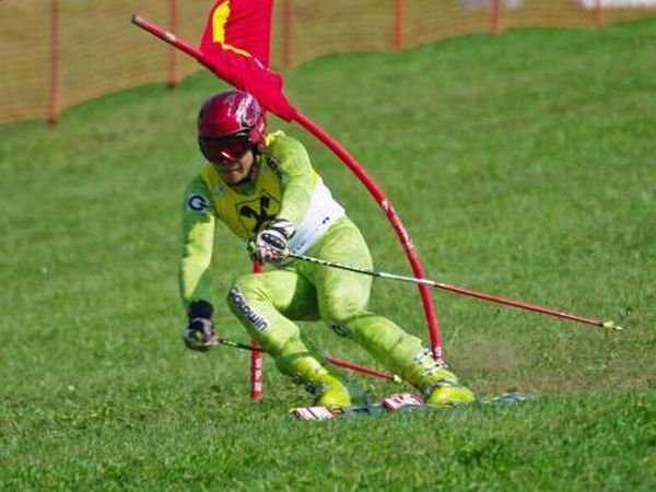 grass skiing