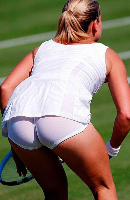 tennis buttock