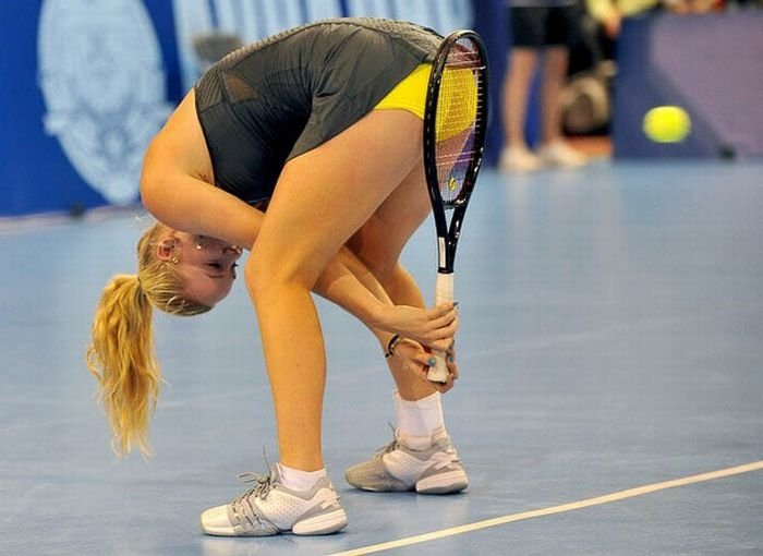 tennis buttock
