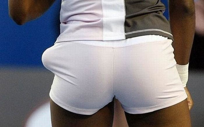 tennis buttock