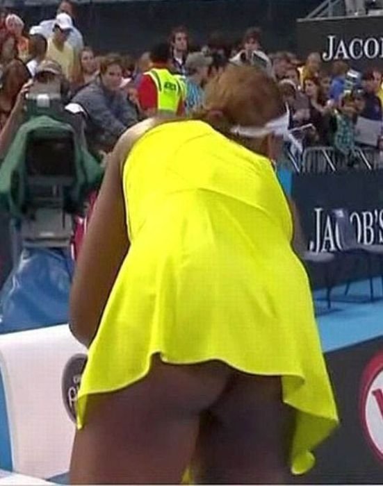 tennis buttock