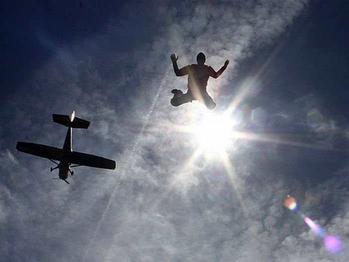 skydiving photography