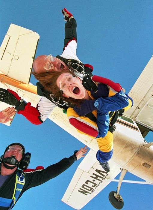 skydiving photography