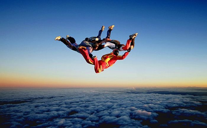 skydiving photography