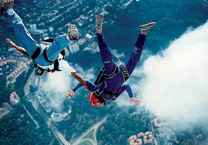 skydiving photography