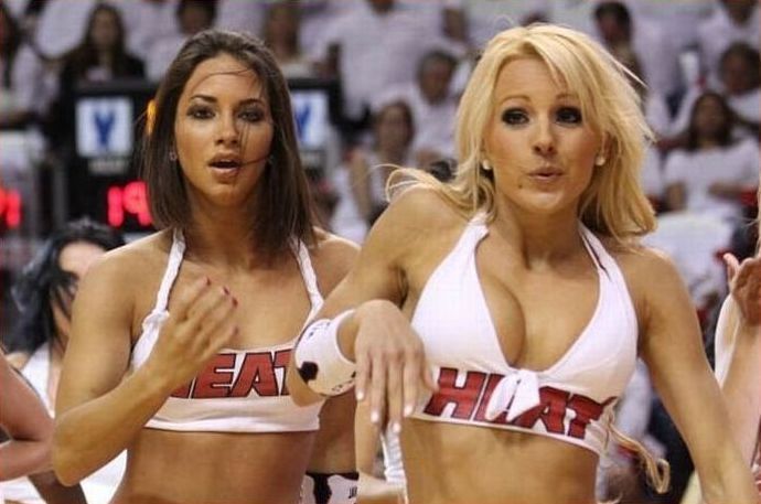 NBA cheerleader girls