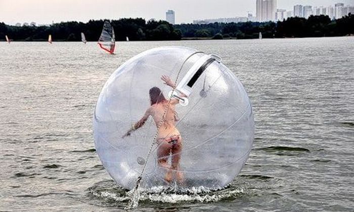 water ball zorbing